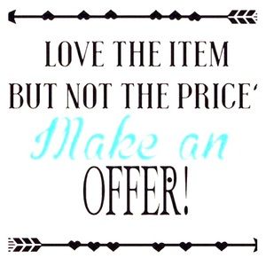 ALL OFFERS CONSIDERED ❤️